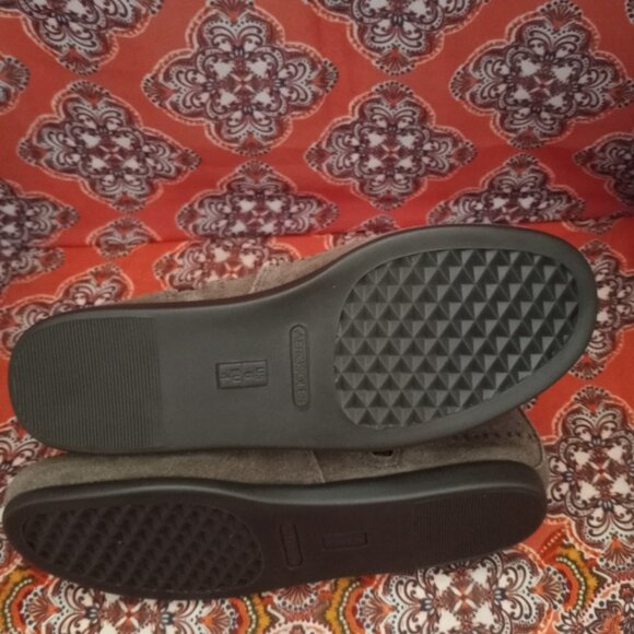 AEROSOLES Linbo Moccasin Style Fringe Suede Ankle Boots Size 6 Mid Brown NWOT - Picture 12 of 12